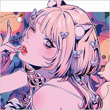 多田野きつね特別展_万年喪服