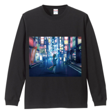 多田野きつね特別展_多田野きつね 長袖Tシャツ