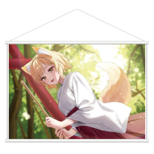 【特別価格】多田野きつね特別展_千種みのり タペストリー（B2）