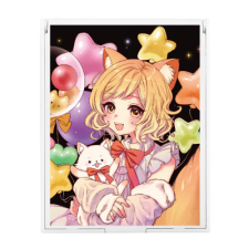 【特別価格】多田野きつね特別展_ユウイナミ スクエアミラー