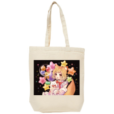 多田野きつね特別展_ユウイナミ キャンバストート