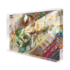 【特別価格】多田野きつね特別展_しな アクリルブロック （長方形）