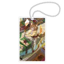 多田野きつね特別展_しな キーホルダー（名刺型）