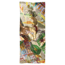 【特別価格】多田野きつね特別展_しな フェイスタオル