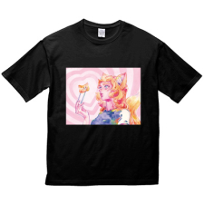 多田野きつね特別展_Eimi ビッグシルエットTシャツ