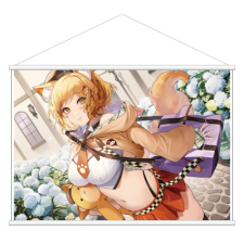 【特別価格】多田野きつね特別展_EB十 タペストリー（B2）