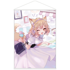 【特別価格】多田野きつね特別展_さく之輔 タペストリー（B1）