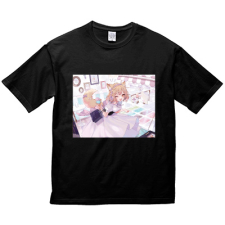 多田野きつね特別展_さく之輔 ビッグシルエットTシャツ