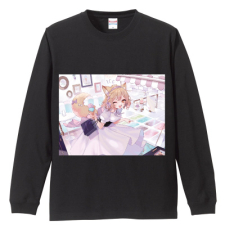 多田野きつね特別展_さく之輔 長袖Tシャツ