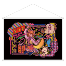【特別価格】多田野きつね特別展_中村杏子 タペストリー（B2）