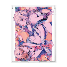 【特別価格】多田野きつね特別展_万年喪服 スクエアミラー