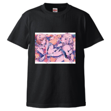 多田野きつね特別展_万年喪服 Tシャツ