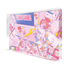 【特別価格】多田野きつね特別展_noco. アクリルブロック （長方形）