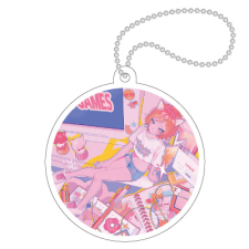 【特別価格】多田野きつね特別展_noco. キーホルダー（丸）