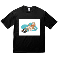 多田野きつね特別展_imid ビッグシルエットTシャツ