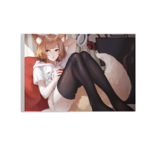 【特別価格】多田野きつね特別展_カオミン ファブリックパネル（A4）