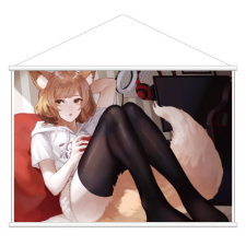 【特別価格】多田野きつね特別展_カオミン タペストリー（B2）