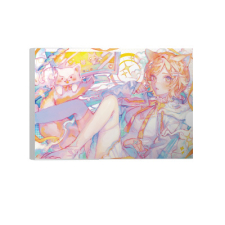 【特別価格】多田野きつね特別展_oo6 ファブリックパネル（A4）