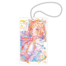 多田野きつね特別展_oo6 キーホルダー（名刺型）