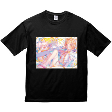 多田野きつね特別展_oo6 ビッグシルエットTシャツ