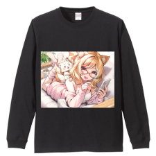 多田野きつね特別展_久保田 正輝 長袖Tシャツ