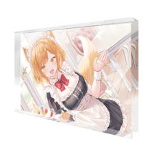 【特別価格】多田野きつね特別展_ようか アクリルブロック （長方形）