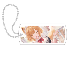 【特別価格】多田野きつね特別展_ようか キーホルダー（タグ型）