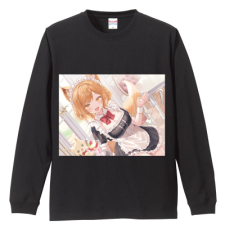 多田野きつね特別展_ようか 長袖Tシャツ