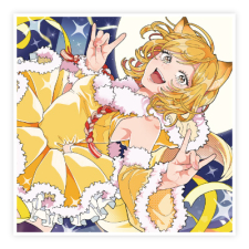 【特別価格】多田野きつね特別展_PONKO ステッカー
