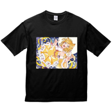 多田野きつね特別展_PONKO ビッグシルエットTシャツ
