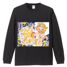 多田野きつね特別展_PONKO 長袖Tシャツ