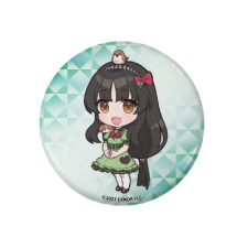 山崎 ひまり子（部屋着）ミニキャラ缶バッジ丸形安全ピン