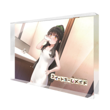 山崎 ひまり子（お風呂） アクリルブロック （長方形）