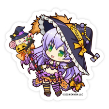 プルーン（ハロウィン）ミニキャラ ステッカー