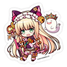レモン（ハロウィン）ミニキャラ ステッカー