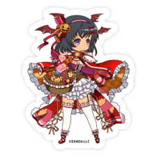 井伊花（ハロウィン） ver.進化ミニキャラ ステッカー