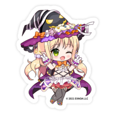 パイモン（ハロウィン）ミニキャラ ステッカー