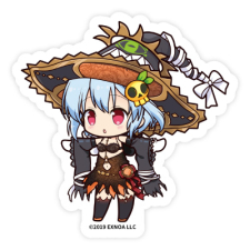 カリン（ハロウィン）ミニキャラ ステッカー