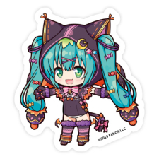 マスカット（ハロウィン）ミニキャラ ステッカー
