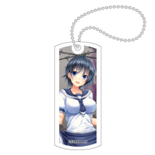 南条詩音 キーホルダー（タグ型）