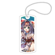 ハスカップ キーホルダー（タグ型）