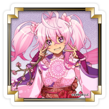 木花咲耶姫 ステッカー