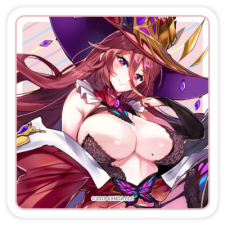 アーモンド ステッカー