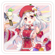 りんご ステッカー