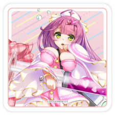アサイー ステッカー