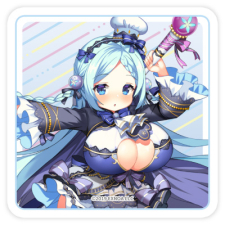 ミルクアップル ステッカー