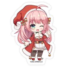 グシオン（クリスマス）ミニキャラ ステッカー
