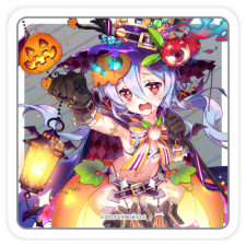 ライチ（ハロウィン） ステッカー