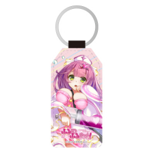 アサイー 合皮キーホルダー（台形）