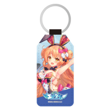 マダ 合皮キーホルダー（台形）